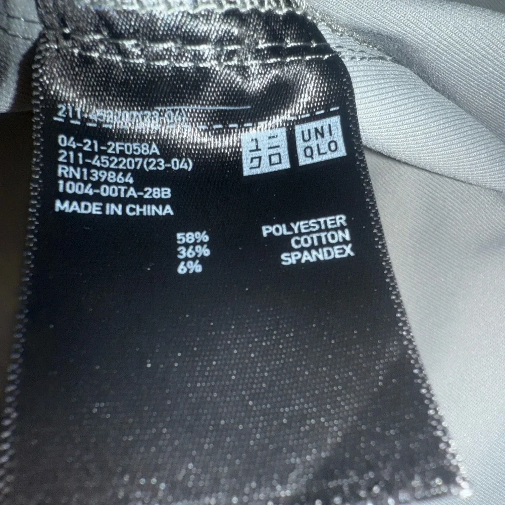 UNIQLO 'Blue' JERSEY RELAXED JACKET SIZE WOMENS SMALL - Picture 11 of 12